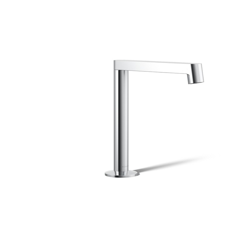 KOHLER K-77969-CP Components Bathroom Sink Faucet Spout With Row Design, 1.2 Gpm In Polished Chrome