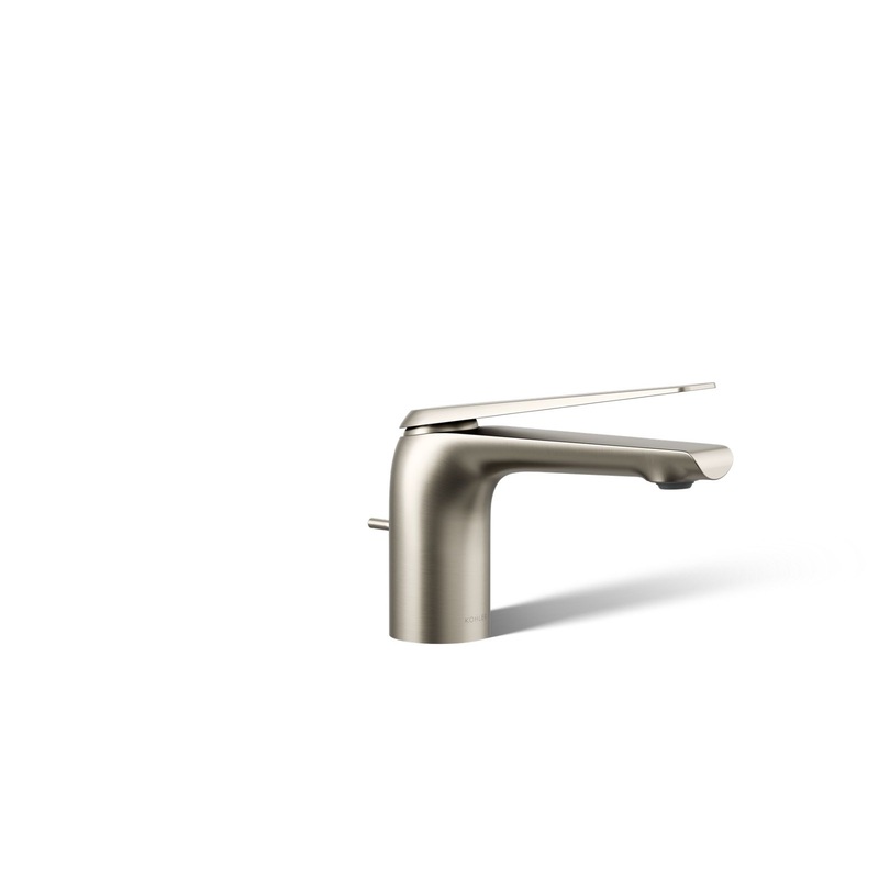 KOHLER K-97345-4-BN Avid Single-Handle Bathroom Sink Faucet, 1.2 Gpm In Vibrant Brushed Nickel