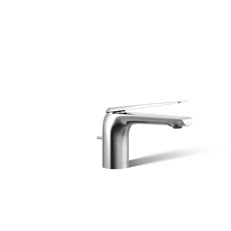 KOHLER K-97345-4-CP Avid Single-Handle Bathroom Sink Faucet, 1.2 Gpm In Polished Chrome