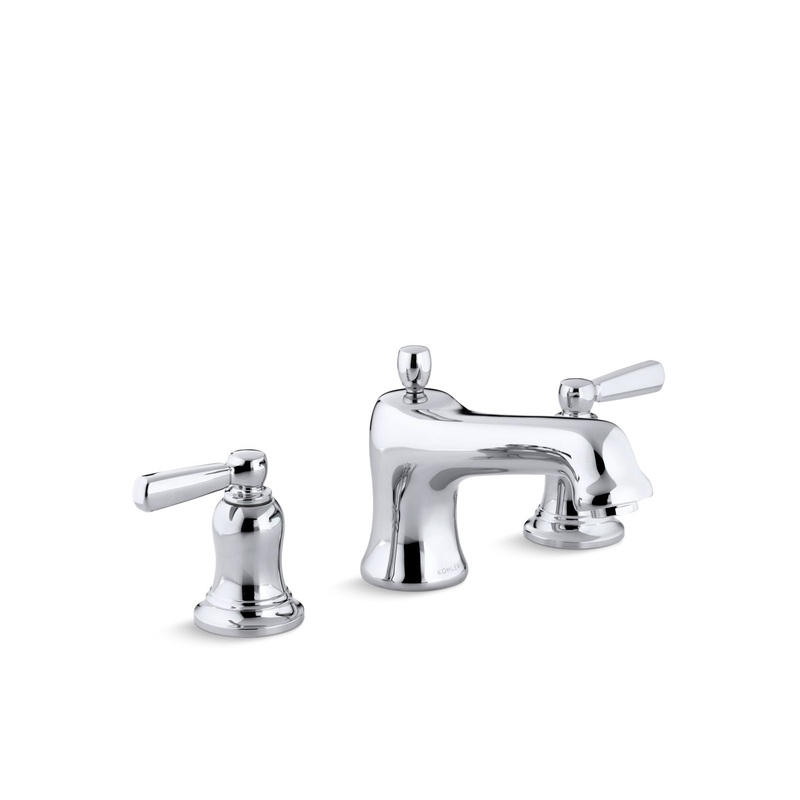 KOHLER K-T10585-4-CP Bancroft Deck-Mount Bath Faucet Trim In Polished Chrome
