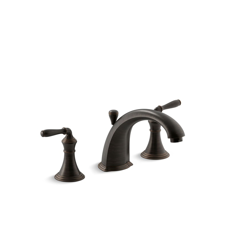 KOHLER K-T387-4-2BZ Devonshire Deck-Mount Bath Faucet Trim With Diverter In Oil-Rubbed Bronze