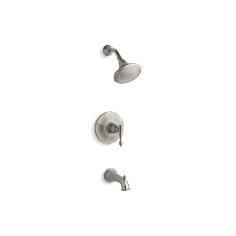 KOHLER K-TS13492-4-BN Kelston Rite-Temp Bath And Shower Trim Kit, 2.5 Gpm In Vibrant Brushed Nickel