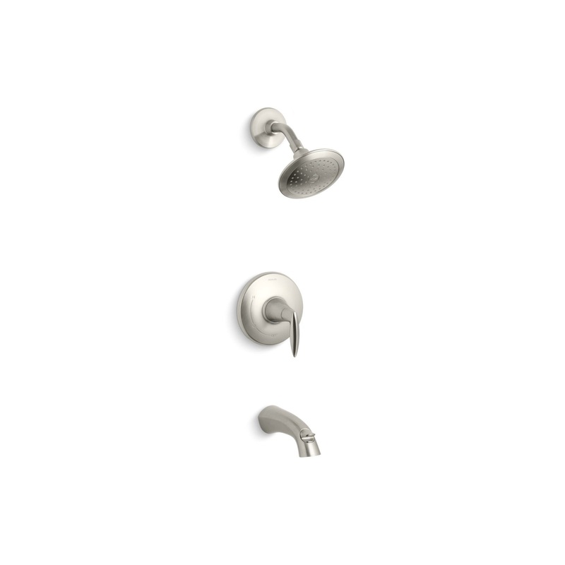 KOHLER K-TS45104-4-BN Alteo Rite-Temp Bath And Shower Trim Kit, 2.5 Gpm In Vibrant Brushed Nickel