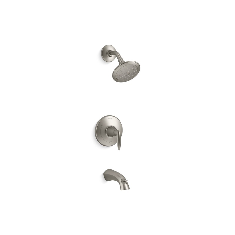 KOHLER K-TS45104-4G-BN Alteo Rite-Temp Bath And Shower Trim Kit, 1.75 Gpm In Vibrant Brushed Nickel