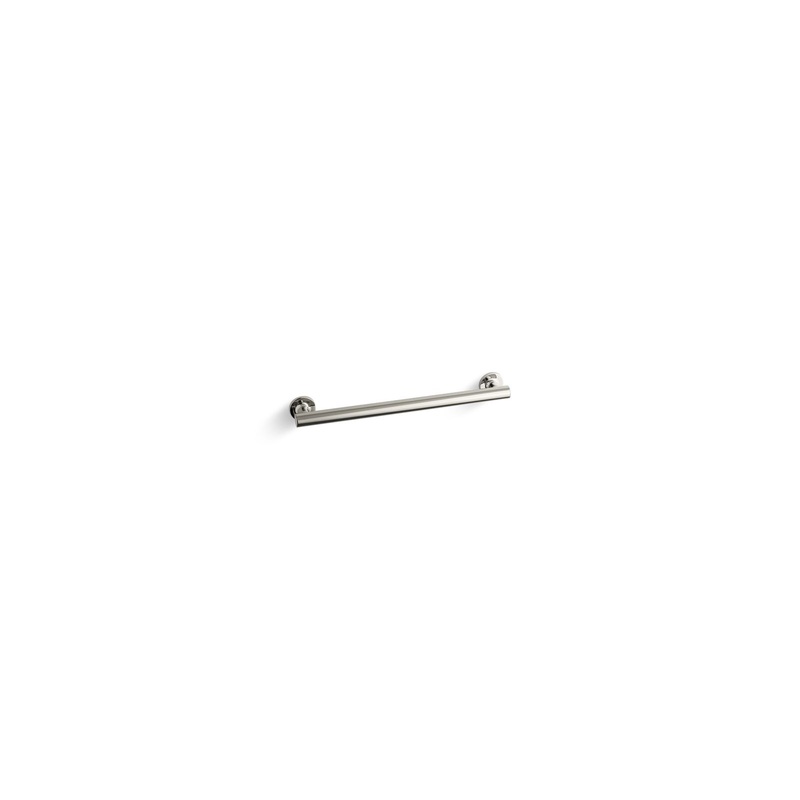 KOHLER K-11892-SN Purist 18" Grab Bar In Vibrant Polished Nickel