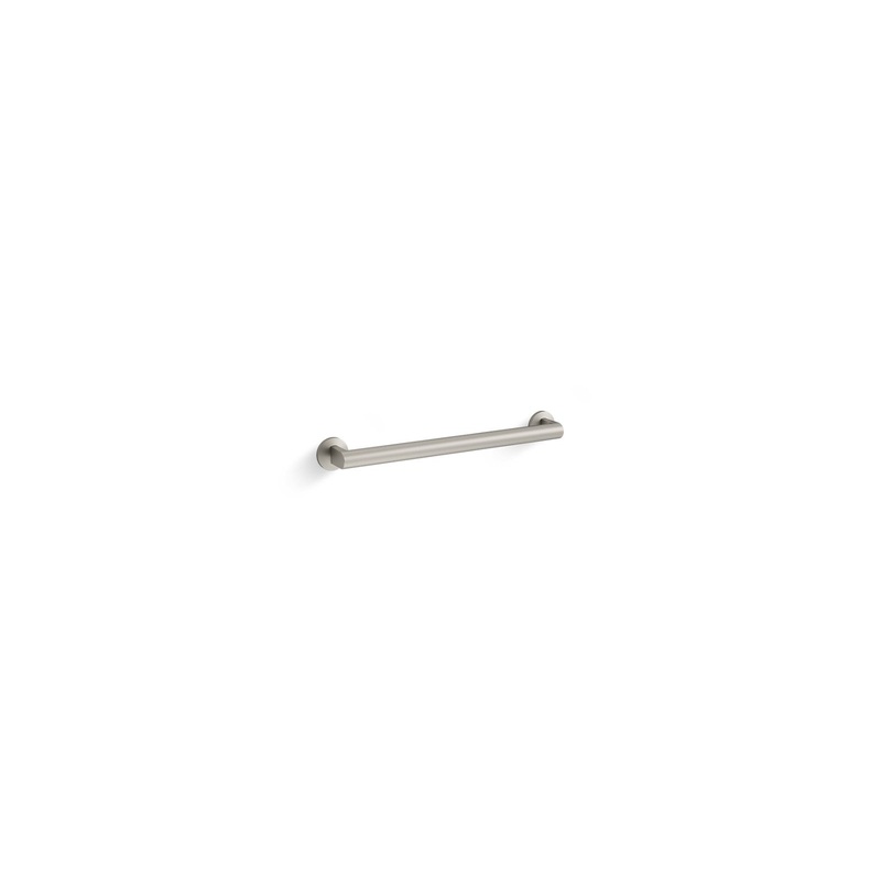 KOHLER K-25160-BN Components 18" Grab Bar In Vibrant Brushed Nickel