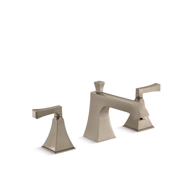 KOHLER K-T428-4V-BV Memoirs Stately Deck-Mount Bath Faucet Trim With Diverter In Vibrant Brushed Bronze
