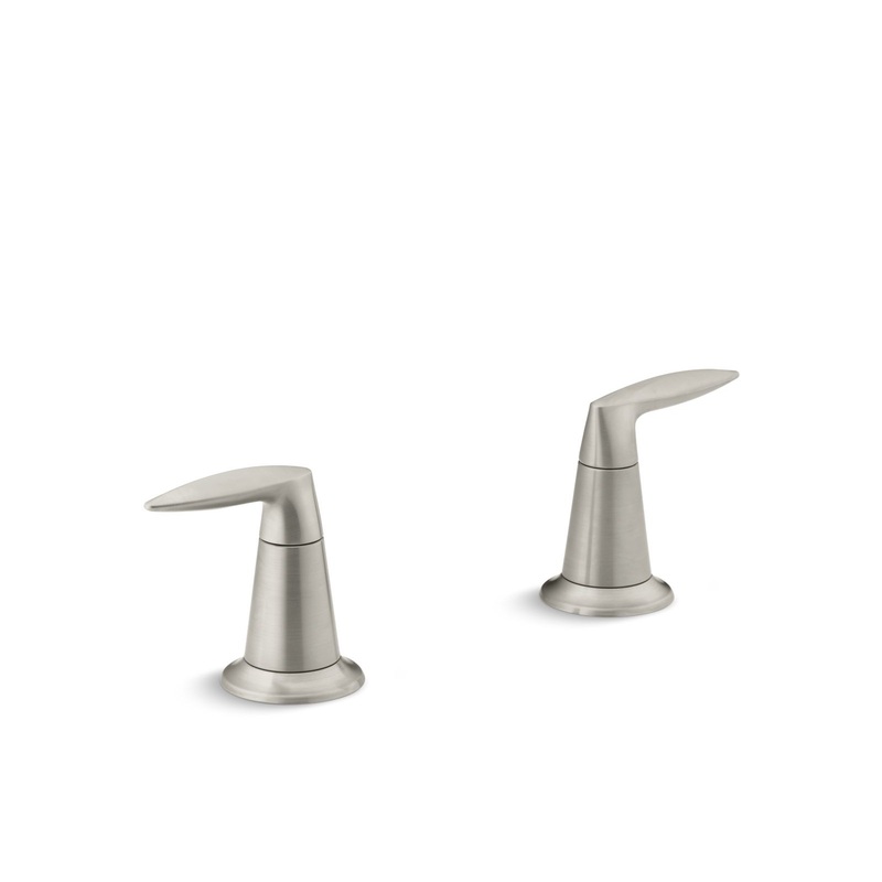 KOHLER K-T45119-4-BN Alteo Deck-Mount Bath Faucet Handle Trim In Vibrant Brushed Nickel