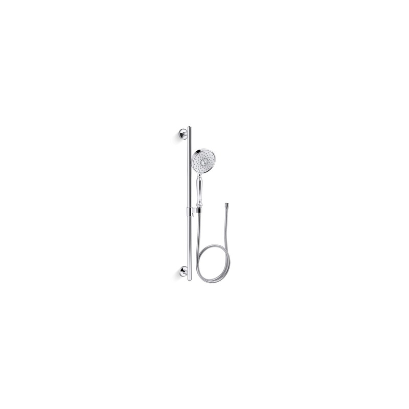 KOHLER K-22176-CP Bancroft 28" Four-Function Handshower Kit, 2.5 Gpm In Polished Chrome