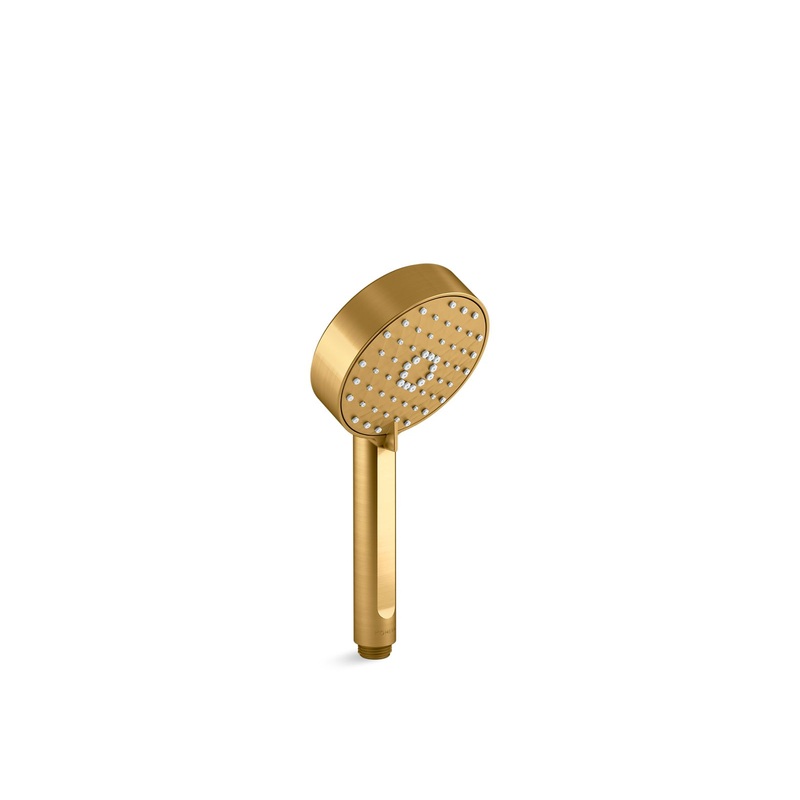 KOHLER K-72415-G-2MB Awaken G110 Three-Function Handshower, 1.75 Gpm In Vibrant Brushed Moderne Brass