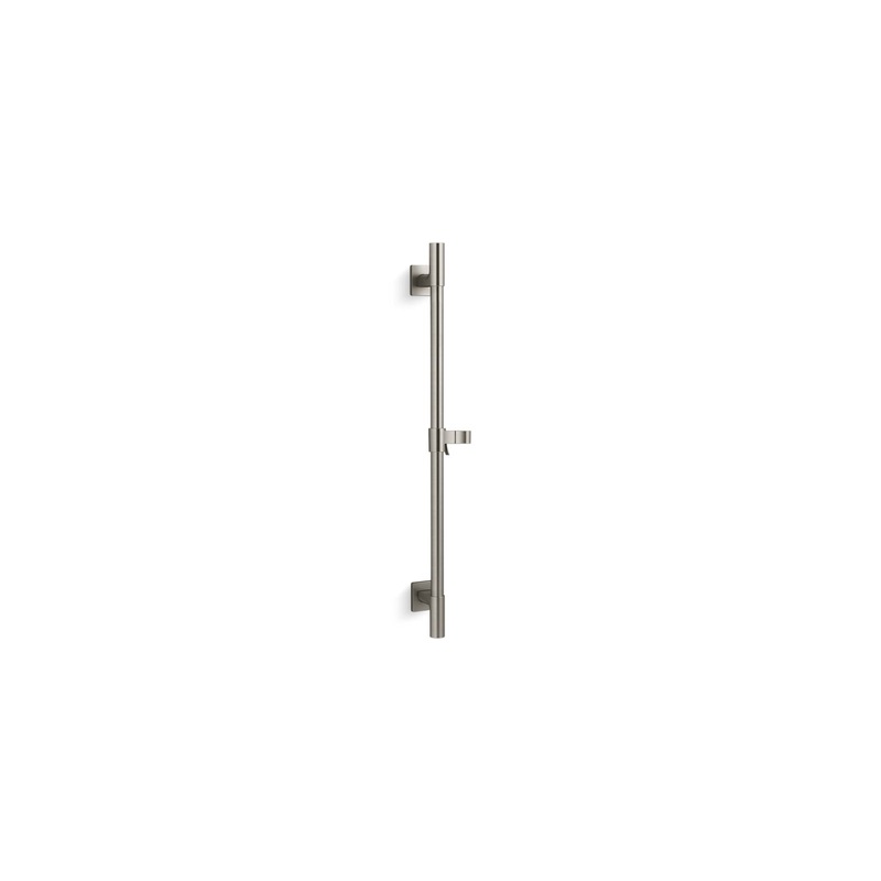 KOHLER K-98342-BN Awaken Deluxe Slidebar, 24" In Vibrant Brushed Nickel