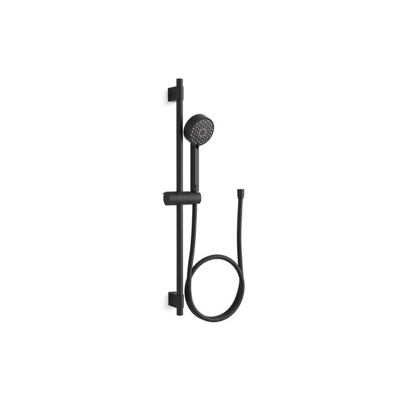 KOHLER K-98361-G-BL Awaken G90 24" Three-Function Handshower Kit, 1.75 Gpm In Matte Black