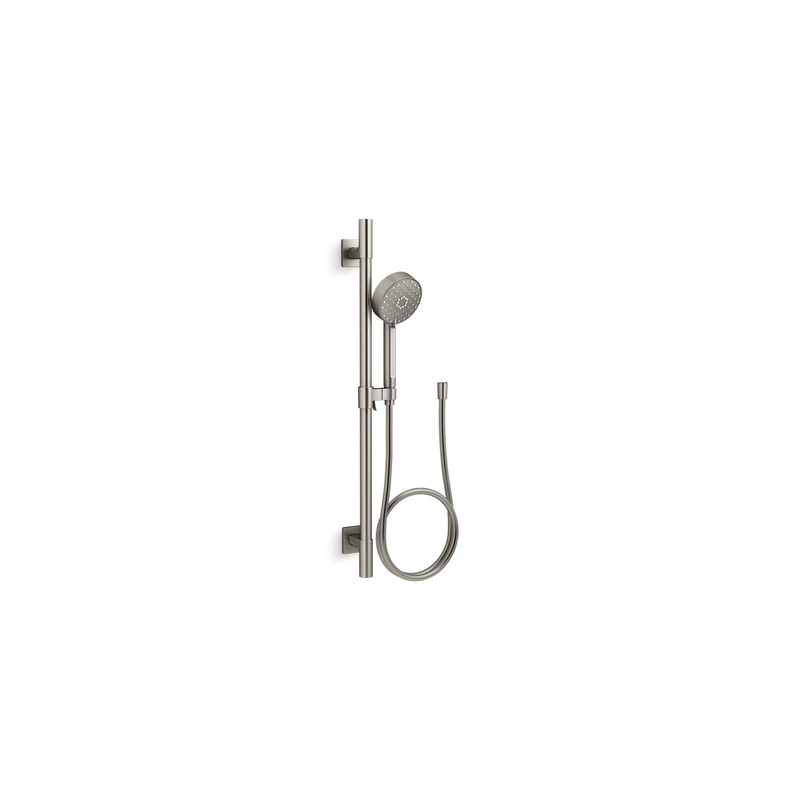 KOHLER K-99242-G-BN Awaken G110 24" Deluxe Three-Function Handshower Kit, 1.75 Gpm In Vibrant Brushed Nickel