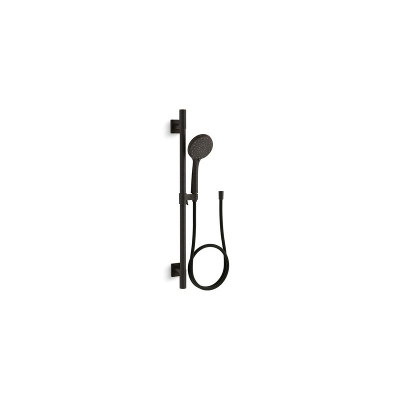 KOHLER K-99243-G-2BZ Awaken B110 24" Deluxe Three-Function Handshower Kit, 1.75 Gpm In Oil-Rubbed Bronze