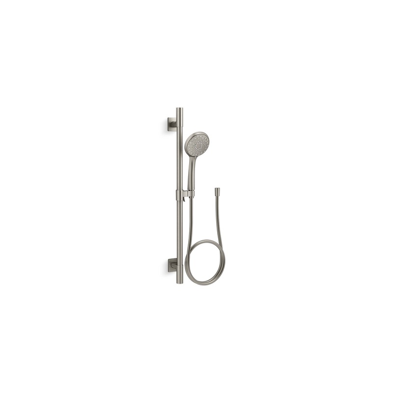 KOHLER K-99243-G-BN Awaken B110 24" Deluxe Three-Function Handshower Kit, 1.75 Gpm In Vibrant Brushed Nickel