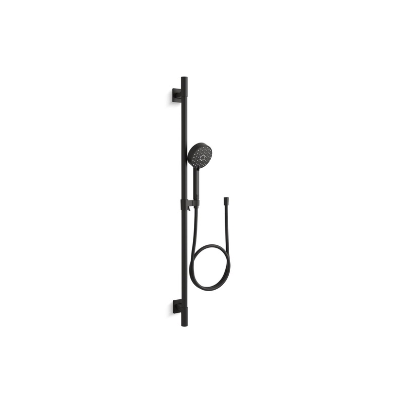 KOHLER K-99898-G-BL Awaken G110 36" Three-Function Handshower Kit, 1.75 Gpm In Matte Black