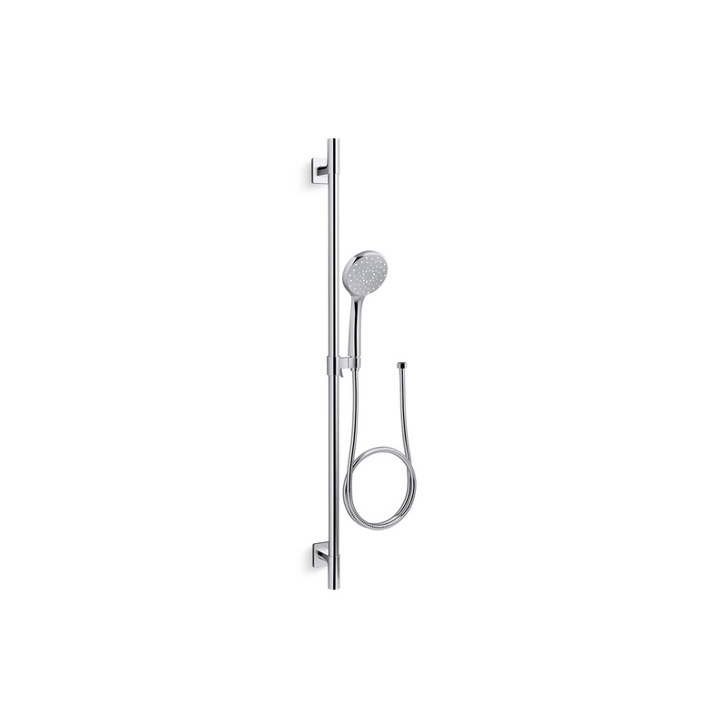 KOHLER K-99899-G-CP Awaken B110 36" Three-Function Handshower Kit, 1.75 Gpm In Polished Chrome