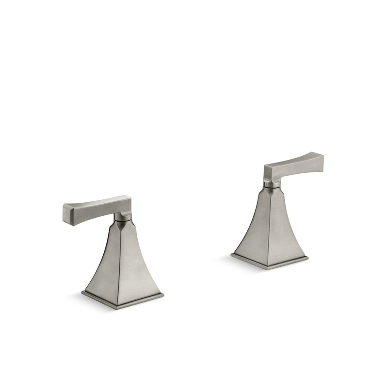 KOHLER K-T467-4V-BN Memoirs Stately Deck-Mount Bath Faucet Handle Trim In Vibrant Brushed Nickel