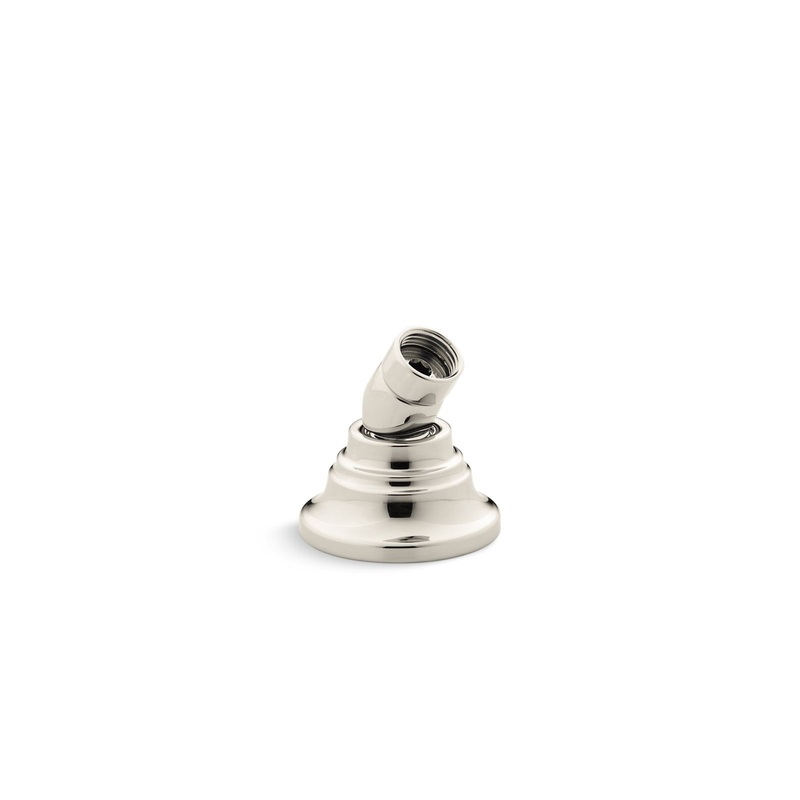 KOHLER K-10573-SN Bancroft Deck-Mount Handshower Holder In Vibrant Polished Nickel
