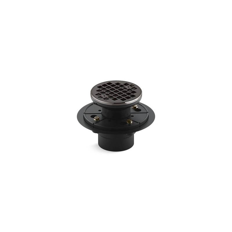 KOHLER K-9135-TT Clearflo Round Design Tile-In Shower Drain In Vibrant Titanium