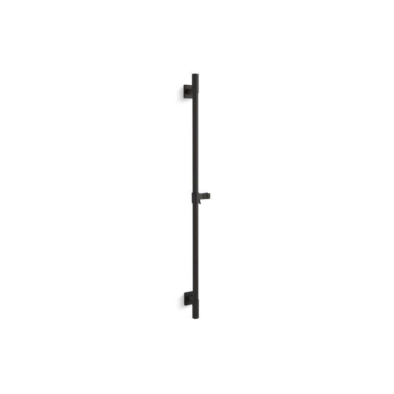 KOHLER K-98343-BL Awaken Deluxe Slidebar, 36" In Matte Black