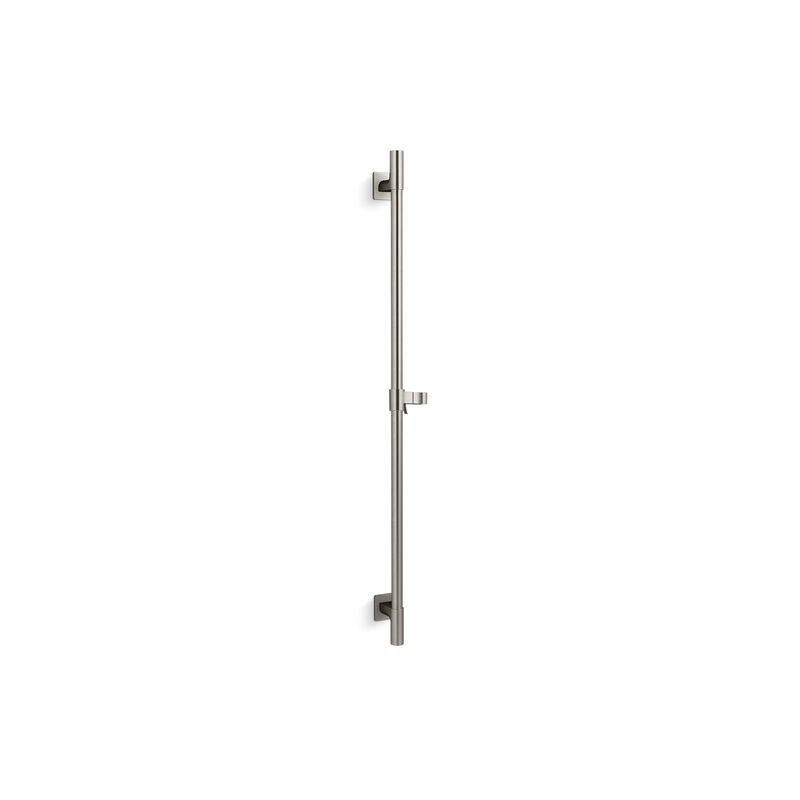KOHLER K-98343-BN Awaken Deluxe Slidebar, 36" In Vibrant Brushed Nickel