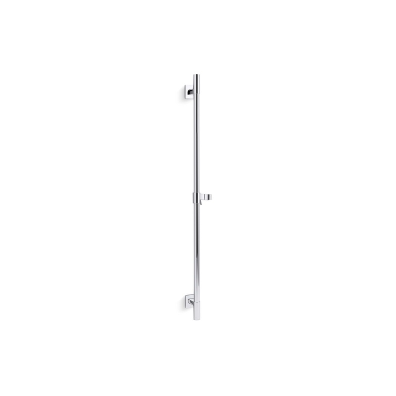 KOHLER K-98343-CP Awaken Deluxe Slidebar, 36" In Polished Chrome