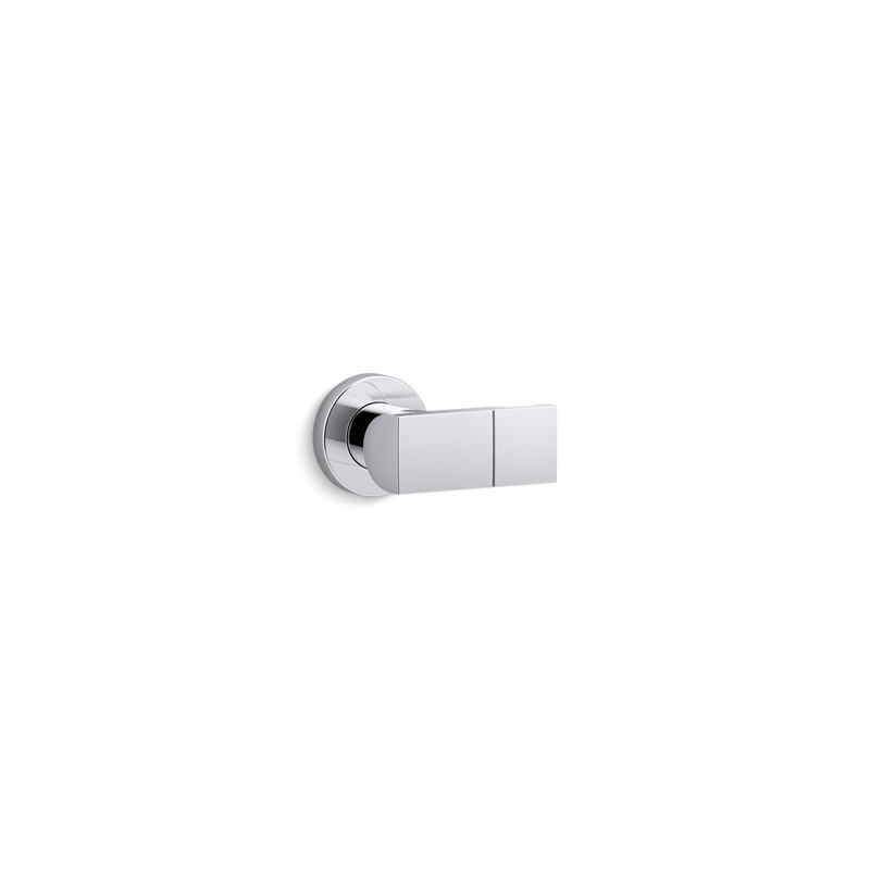 KOHLER K-98349-CP Exhale Adjustable Wall Holder In Polished Chrome