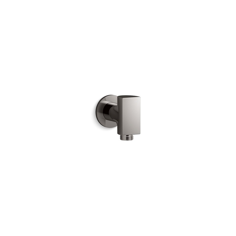 KOHLER K-98352-TT Exhale Wall-Mount Supply Elbow In Vibrant Titanium