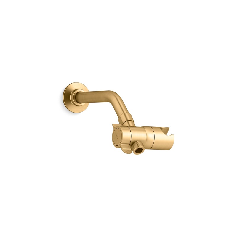 KOHLER K-98770-2MB Awaken Shower Arm Diverter In Vibrant Brushed Moderne Brass