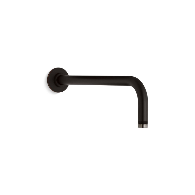 KOHLER K-10124-2BZ Wall-Mount Rainhead Arm And Flange In Oil-Rubbed Bronze
