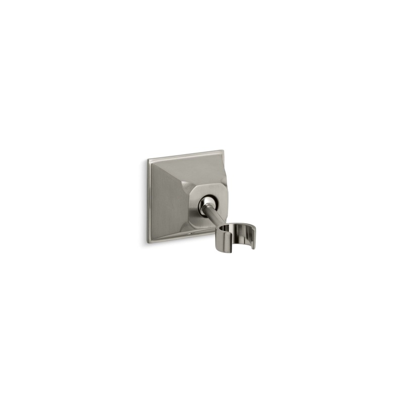 KOHLER K-422-BN Memoirs Adjustable Wall-Mount Holder In Vibrant Brushed Nickel