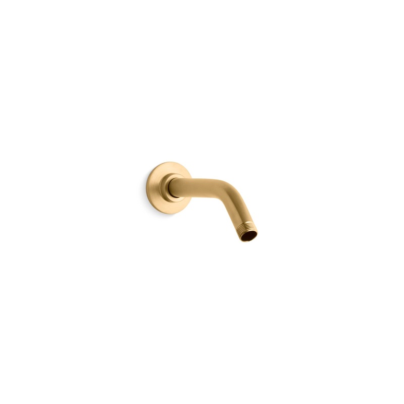 KOHLER K-7397-2MB Mastershower Shower Arm And Flange,7-1/2" Long In Vibrant Brushed Moderne Brass