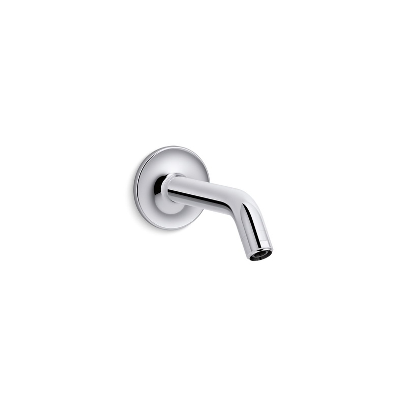 KOHLER K-933-CP Purist Shower Arm And Flange In Polished Chrome