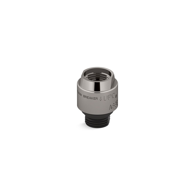 KOHLER K-9660-TT Persona Vacuum Breaker, 1/2" X 1/2" In Vibrant Titanium