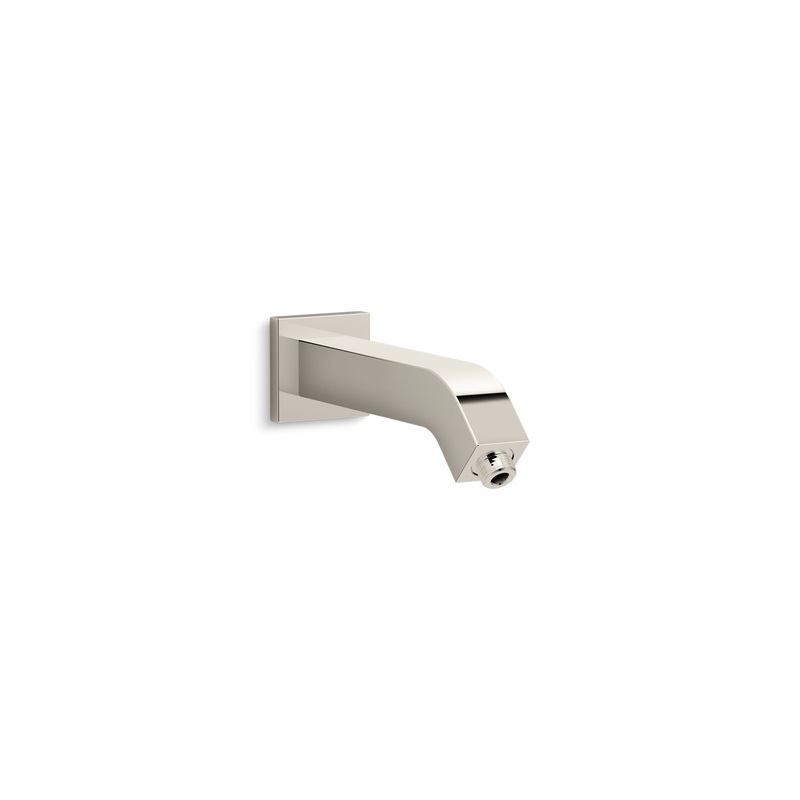 KOHLER K-99690-SN Loure Shower Arm And Flange In Vibrant Polished Nickel
