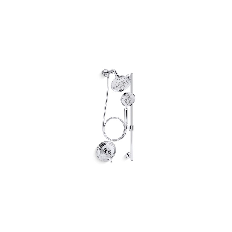 KOHLER K-22179-G-CP Bancroft Showering Kit, 1.75 Gpm In Polished Chrome