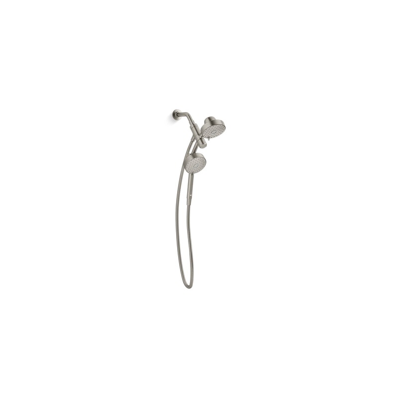 KOHLER K-23218-BN Awaken 2-In-1 Multifunction 2.5 Gpm Shower Combo Kit In Vibrant Brushed Nickel
