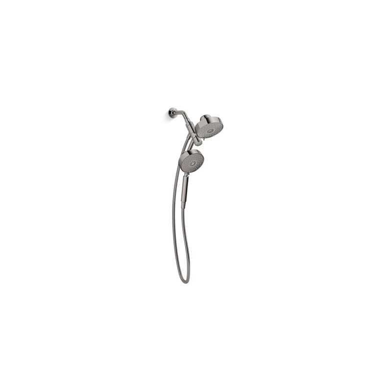 KOHLER K-23219-TT Purist 2-In-1 Multifunction 2.5 Gpm Shower Combo Kit In Vibrant Titanium