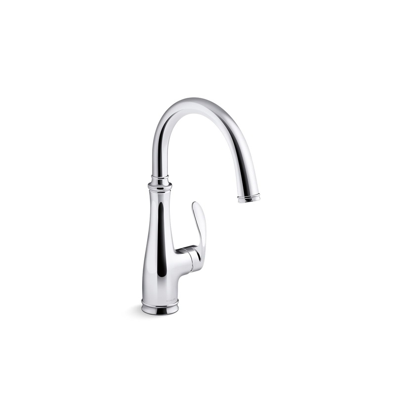 KOHLER K-29107-CP Bellera Single-Handle Bar Sink Faucet In Polished Chrome