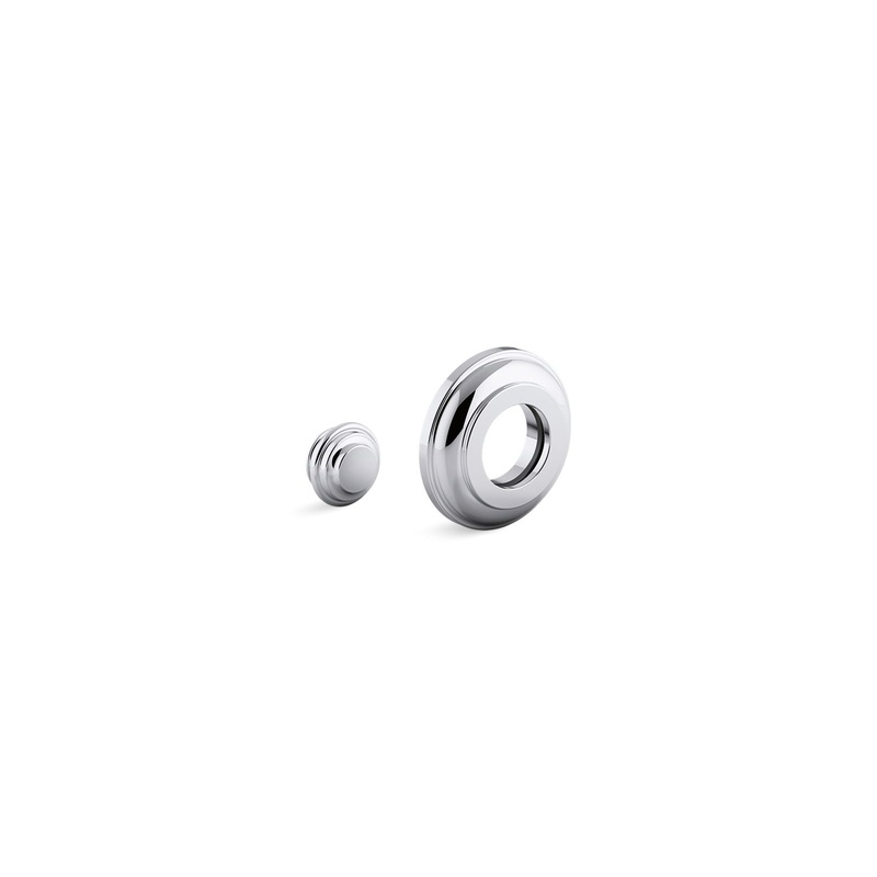 KOHLER K-76334-CP Shower Arm Trim Kit, Traditional In Polished Chrome