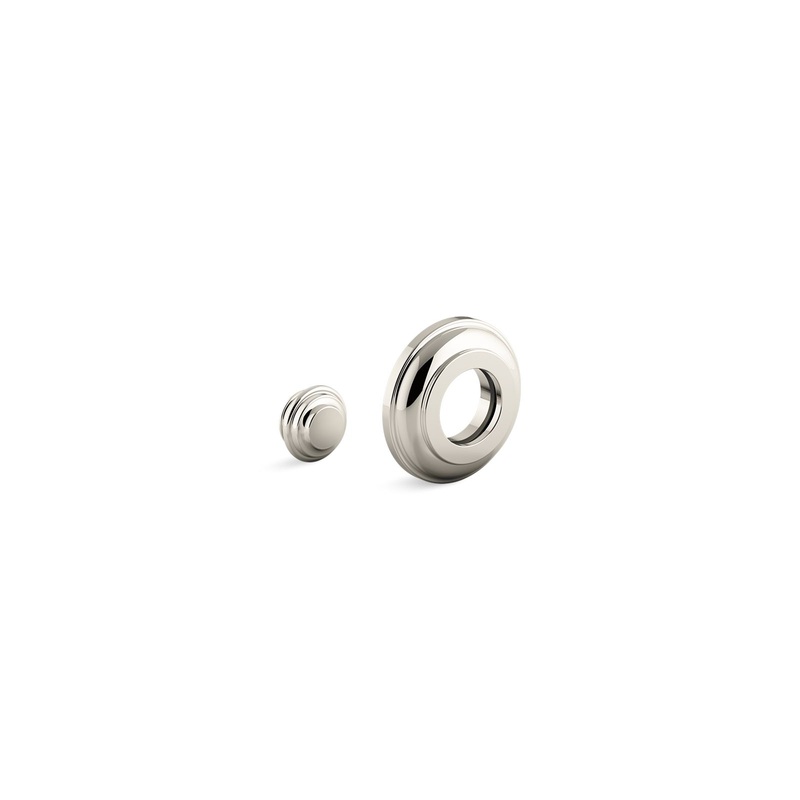 KOHLER K-76334-SN Shower Arm Trim Kit, Traditional In Vibrant Polished Nickel