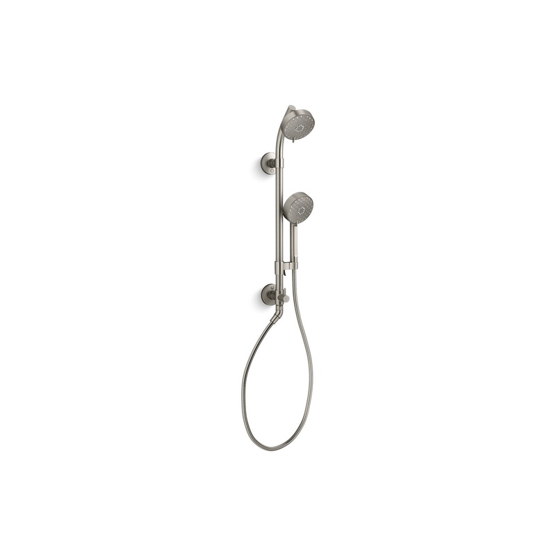 KOHLER K-76471-G-BN Hydrorail-S Shower Column Kit, 1.75 Gpm In Vibrant Brushed Nickel