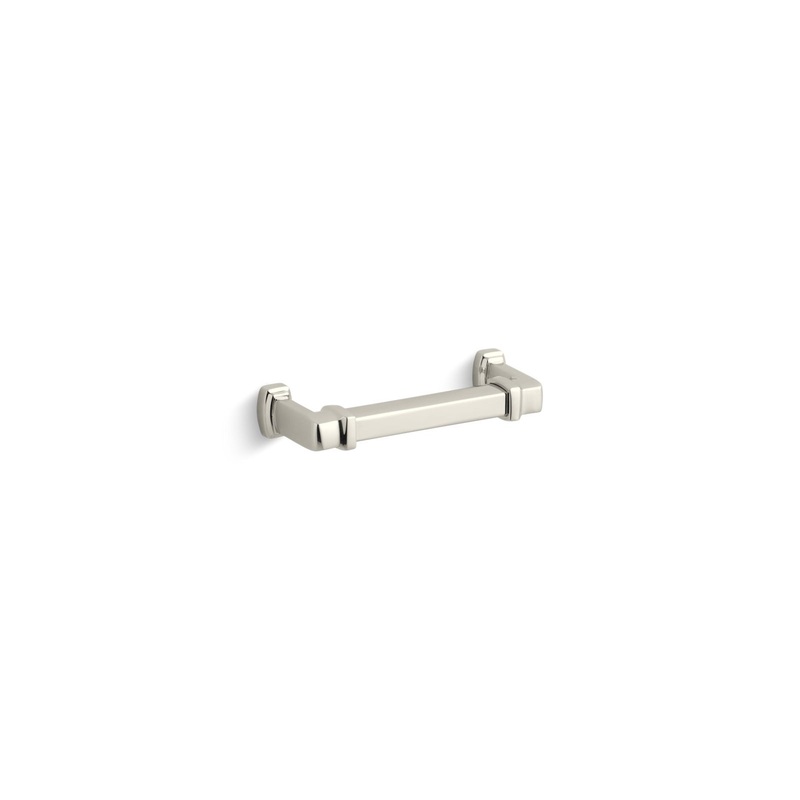 KOHLER K-11426-SN Bancroft 3" Cabinet Pull In Vibrant Polished Nickel