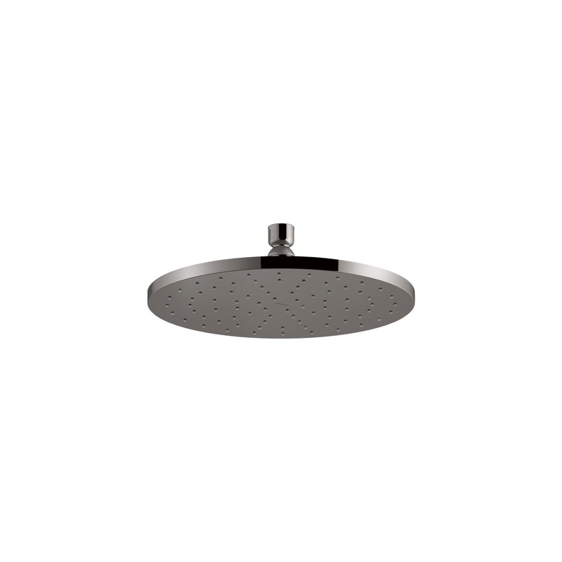 KOHLER K-13689-TT Contemporary Round 10" Single-Function Rainhead, 2.5 Gpm In Vibrant Titanium