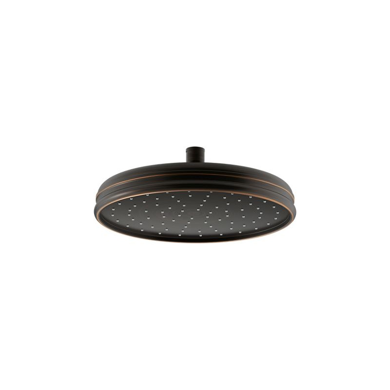 KOHLER K-13693-G-2BZ Traditional 10" Single-Function Rainhead, 1.75 Gpm In Oil-Rubbed Bronze