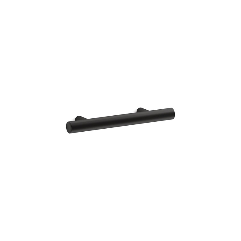 KOHLER K-14485-BL Purist 3" Cabinet Pull In Matte Black