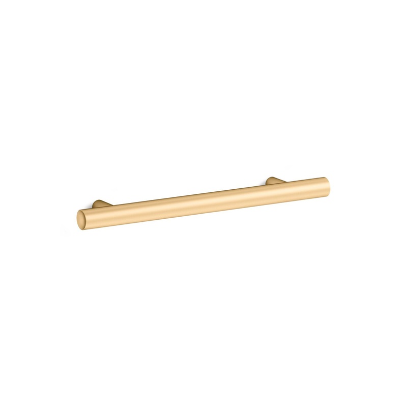 KOHLER K-25498-2MB Purist 5" Cabinet Pull In Vibrant Brushed Moderne Brass