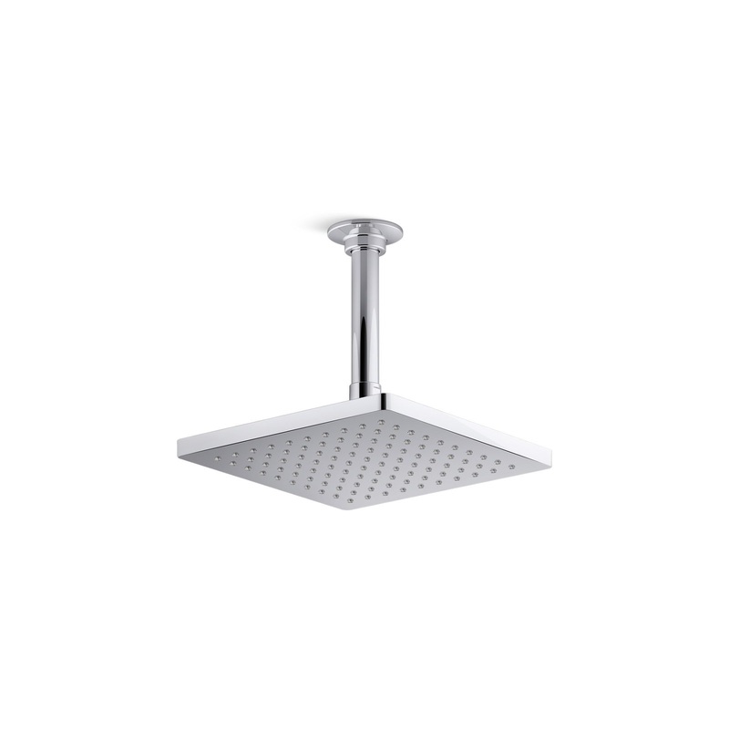 KOHLER K-26148-CP Honesty 8" Single-Function Rainhead, 2.5 Gpm In Polished Chrome