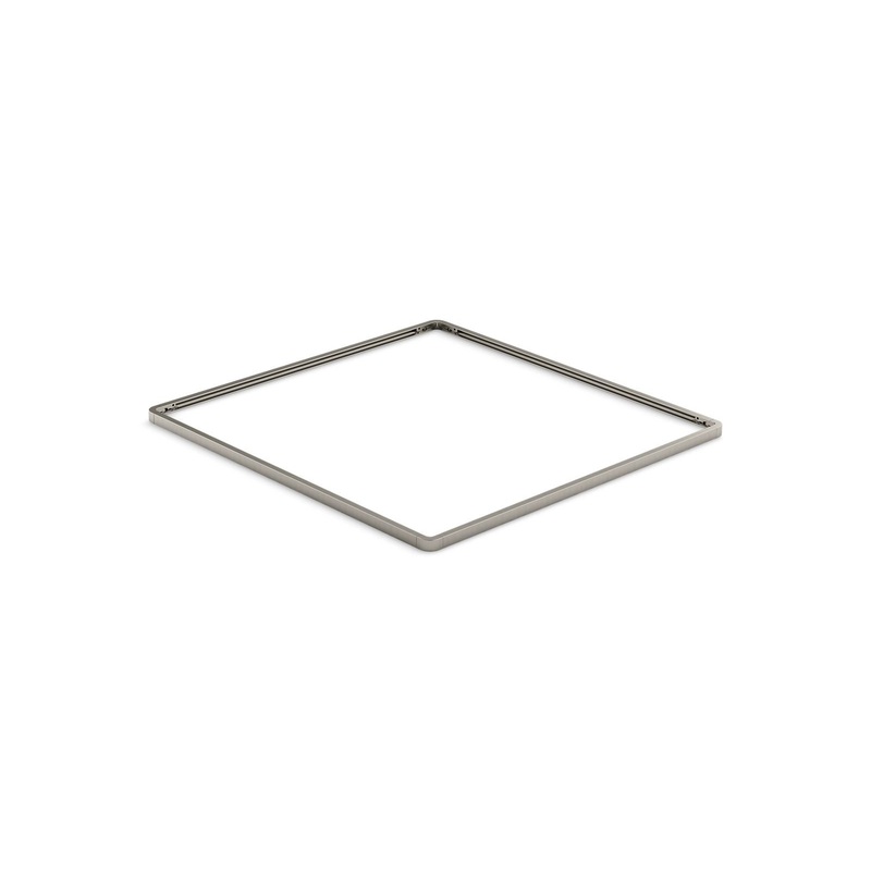 KOHLER K-31111-BN Real Rain Overhead Panel Trim In Vibrant Brushed Nickel